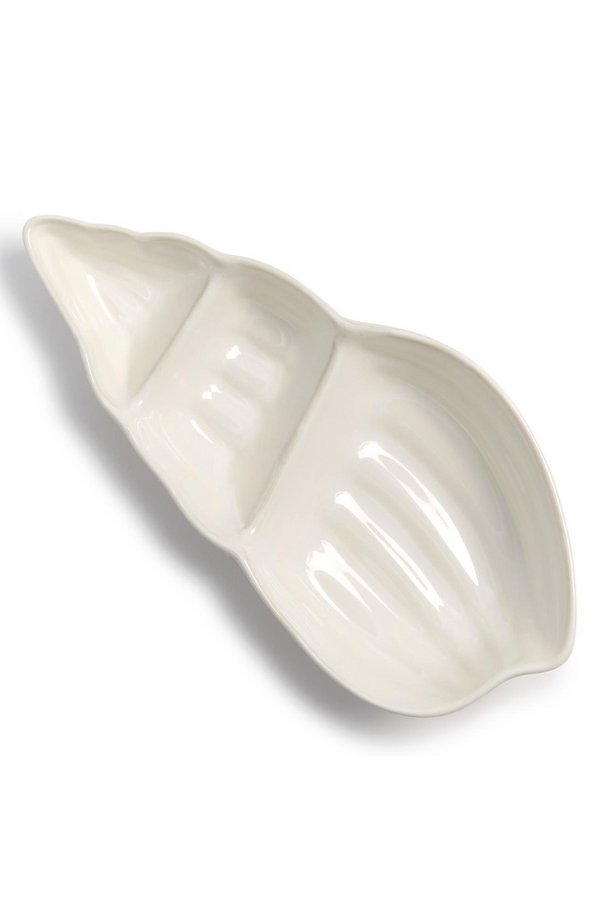 Shell Shaped Sectional Dish