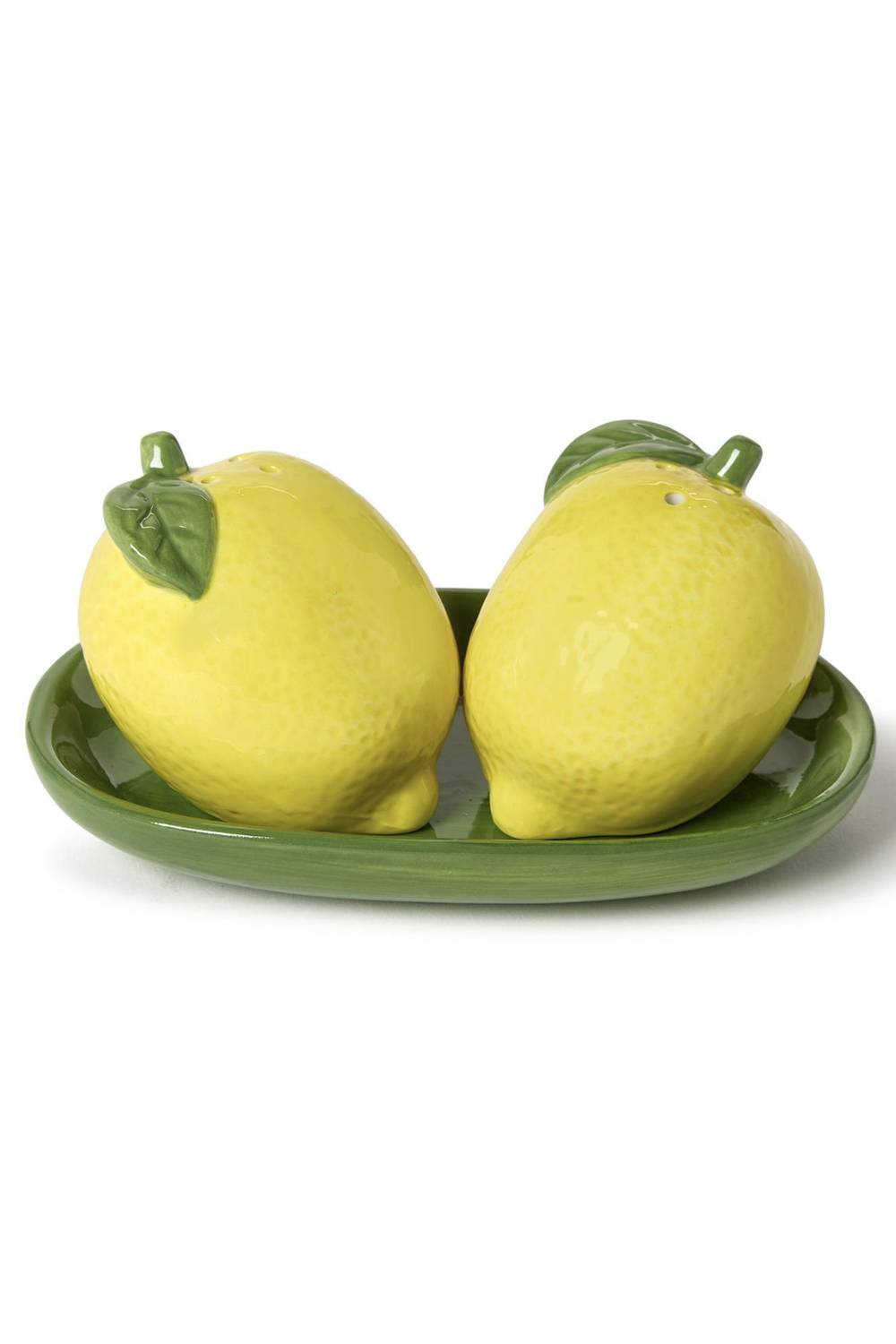 Lemon on Tray Salt & Pepper Shakers