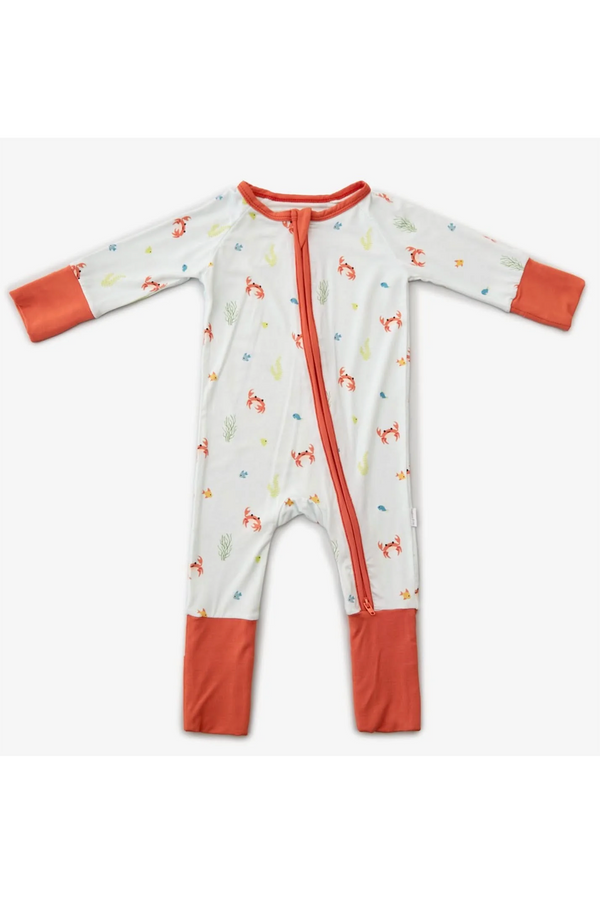 BL Convertible Romper Pajamas - Crab