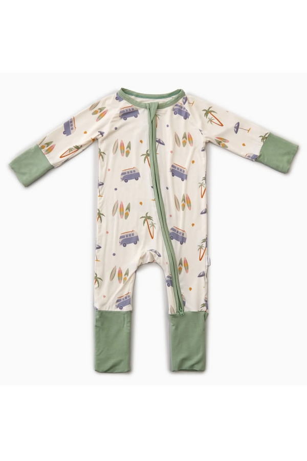 BL Convertible Romper Pajamas - Surfboards