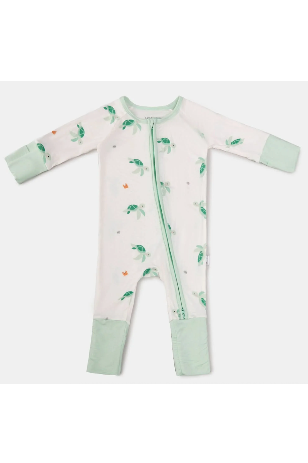 BL Convertible Romper Pajamas - Turtle