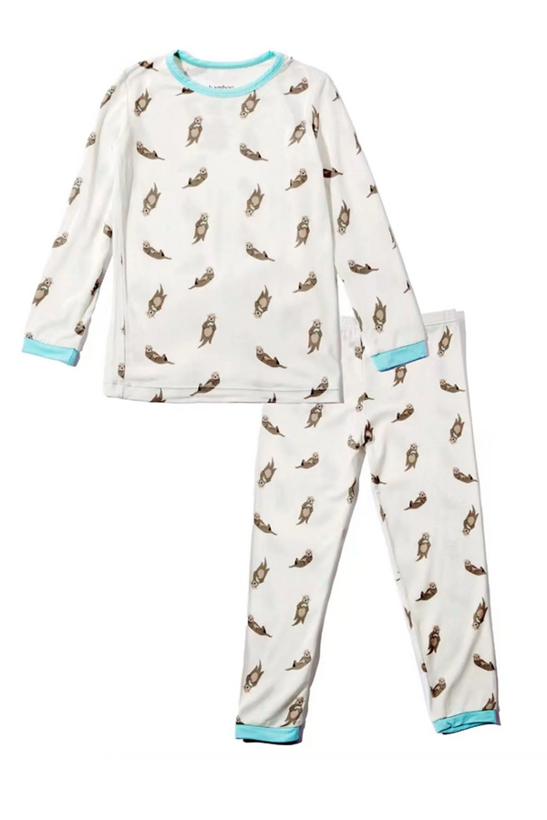 BL 2 Piece Pajama Set - Otter