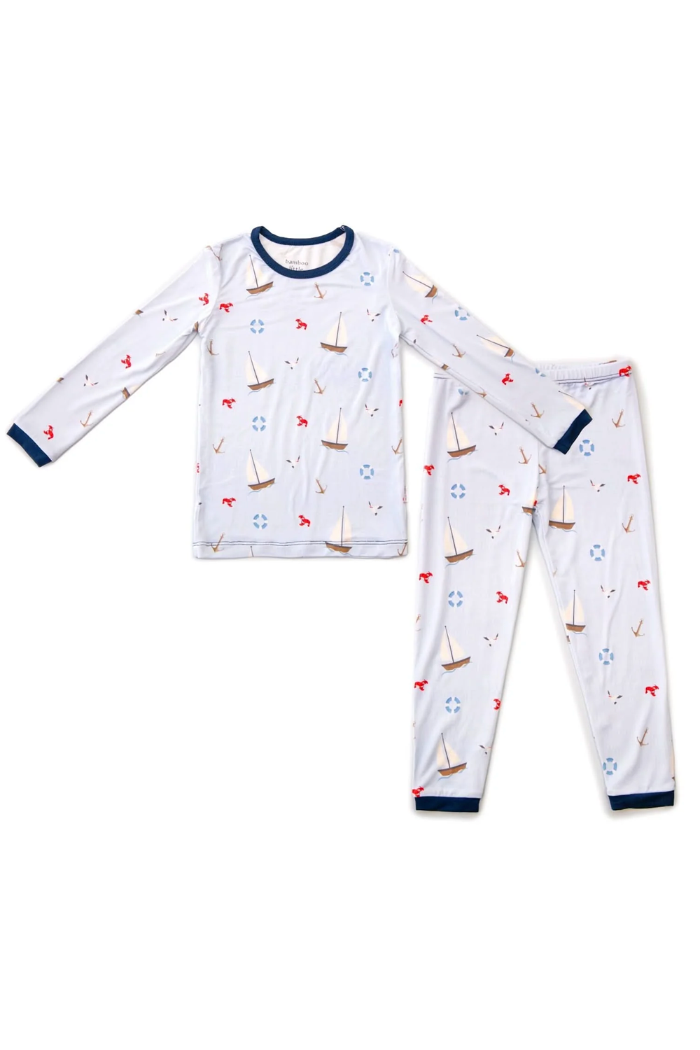 BL 2 Piece Pajama Set - Sailboats