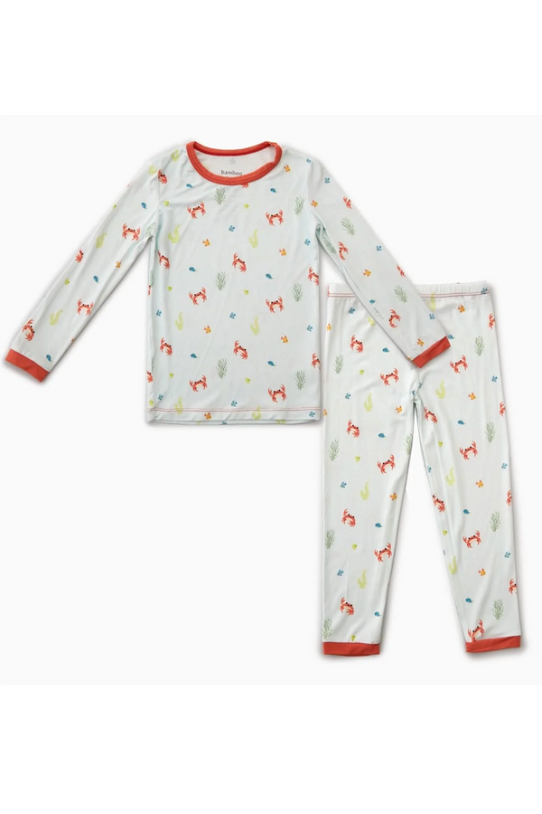 BL 2 Piece Pajama Set - Crab