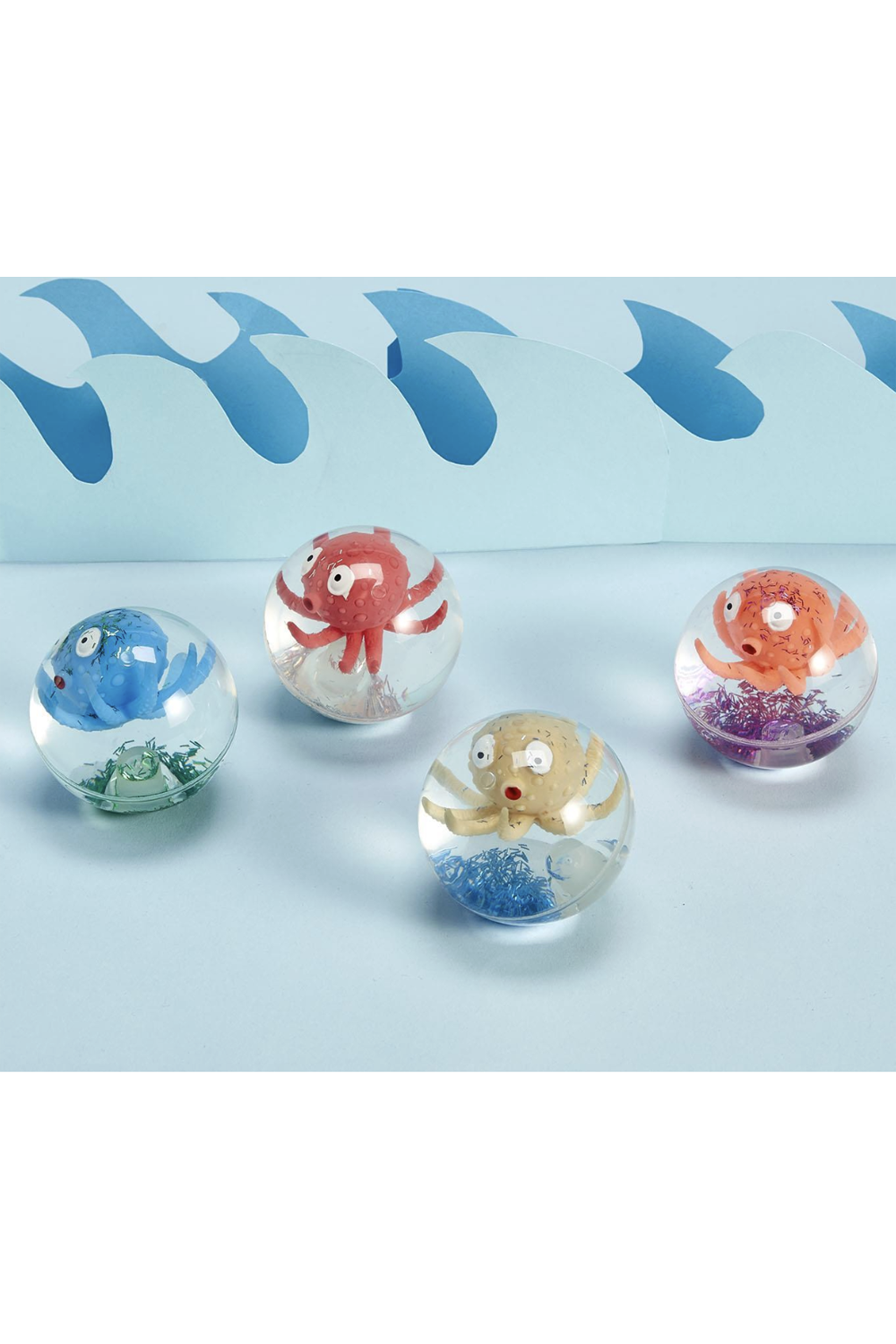 LED Octopus Bouncy Ball Toy