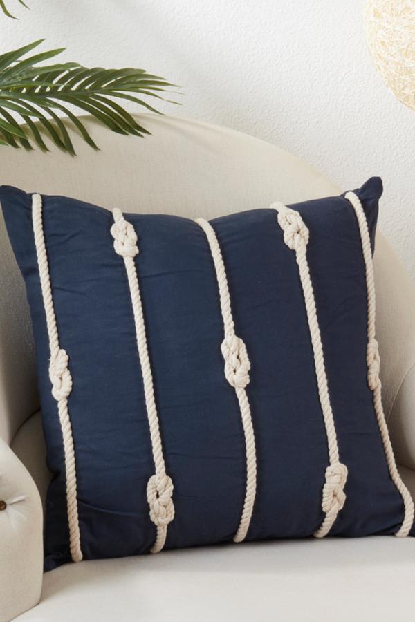 Knotted Rope Pillow