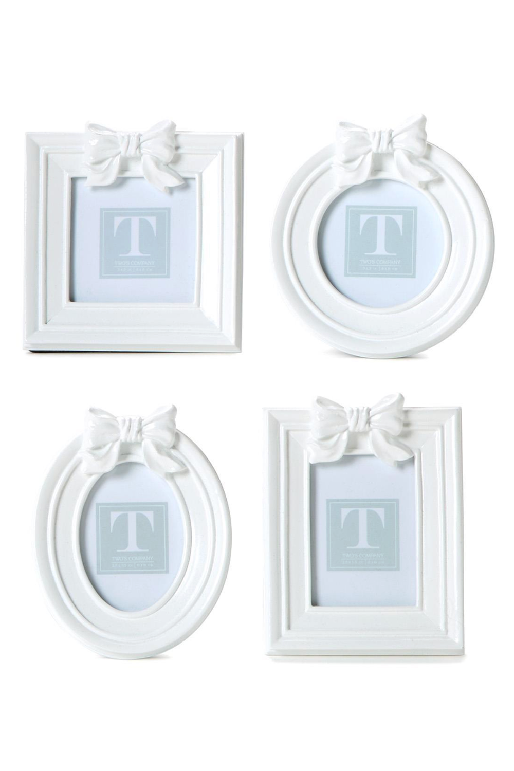 Mini Bow Frame - White