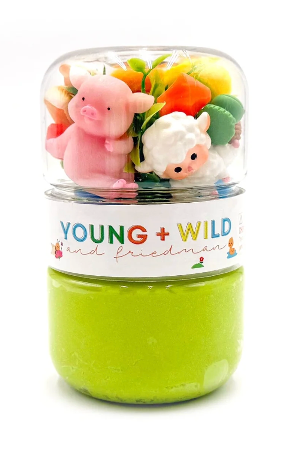 Grab & Go Dough Jar - Spring Animals