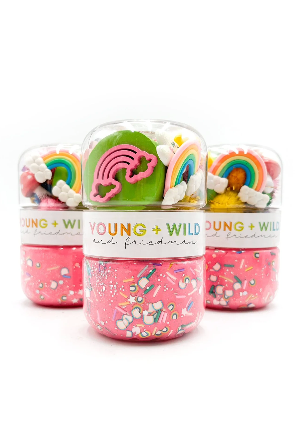 Grab & Go Dough Jar - Spring Rainbow