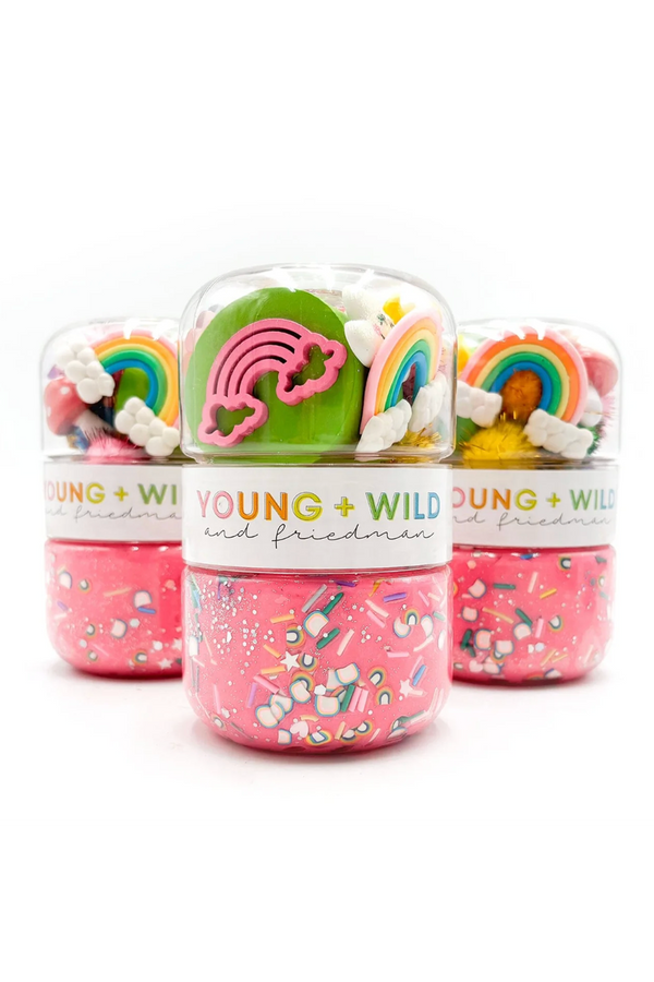 Grab & Go Dough Jar - Spring Rainbow