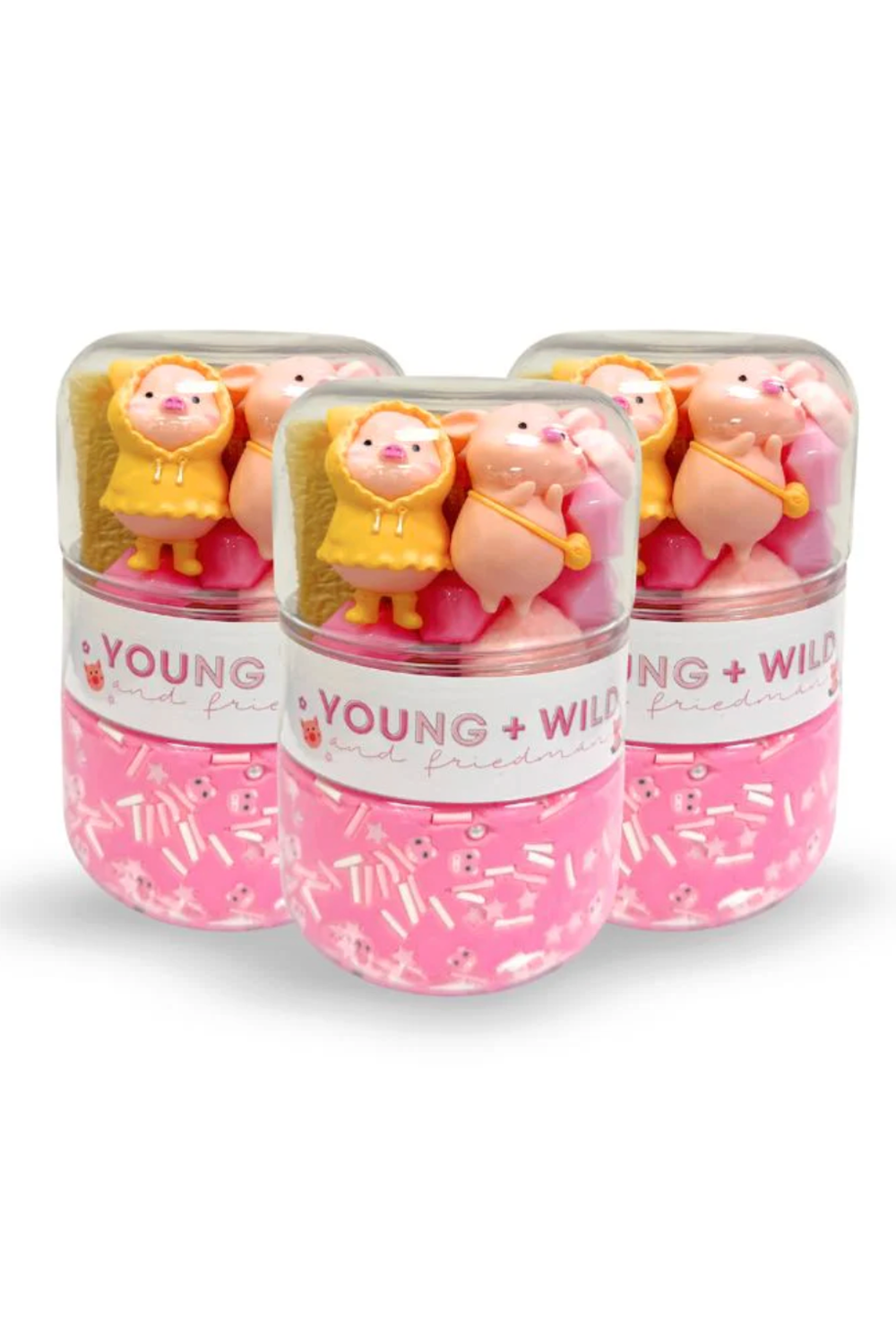 Grab & Go Dough Jar - Three Little Pigs