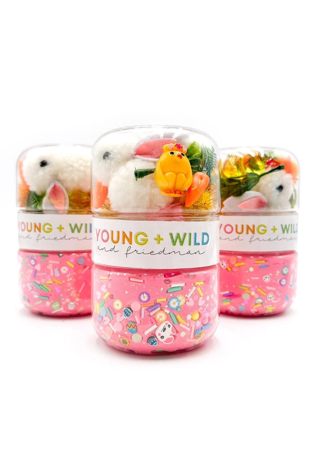 Grab & Go Dough Jar - Fluffy Bunny