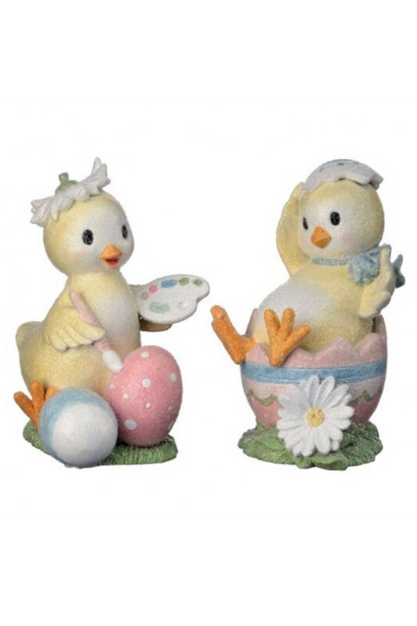 Vintage Easter Chick Figure
