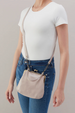 Alba Crossbody Purse - Stone Gloss