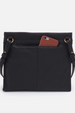 Austin Crossbody Purse Medium - Velvet Hide Black