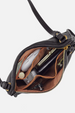 Austin Crossbody Purse Medium - Velvet Hide Black