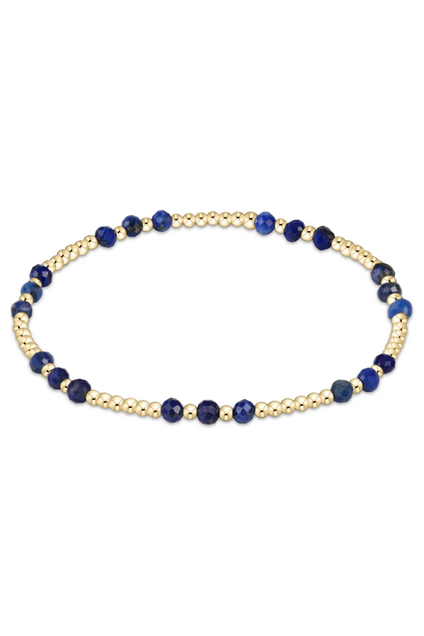 EN Gemstone Joy Pattern Bracelet - Lapis