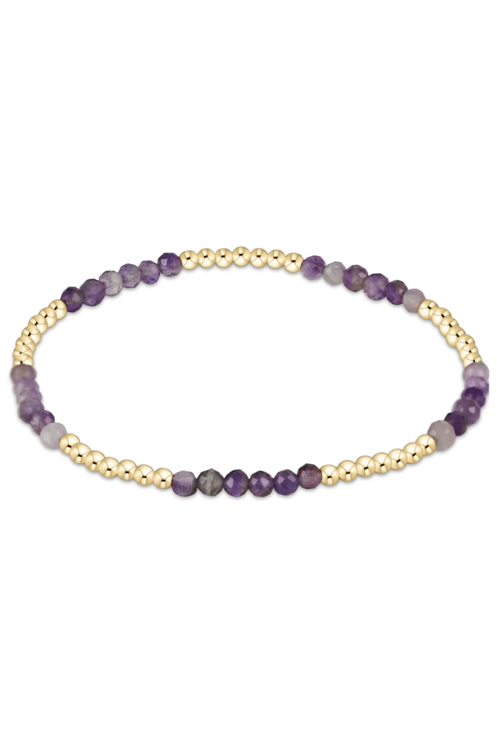 EN Classic Blissful Pattern Bracelet - Amethyst