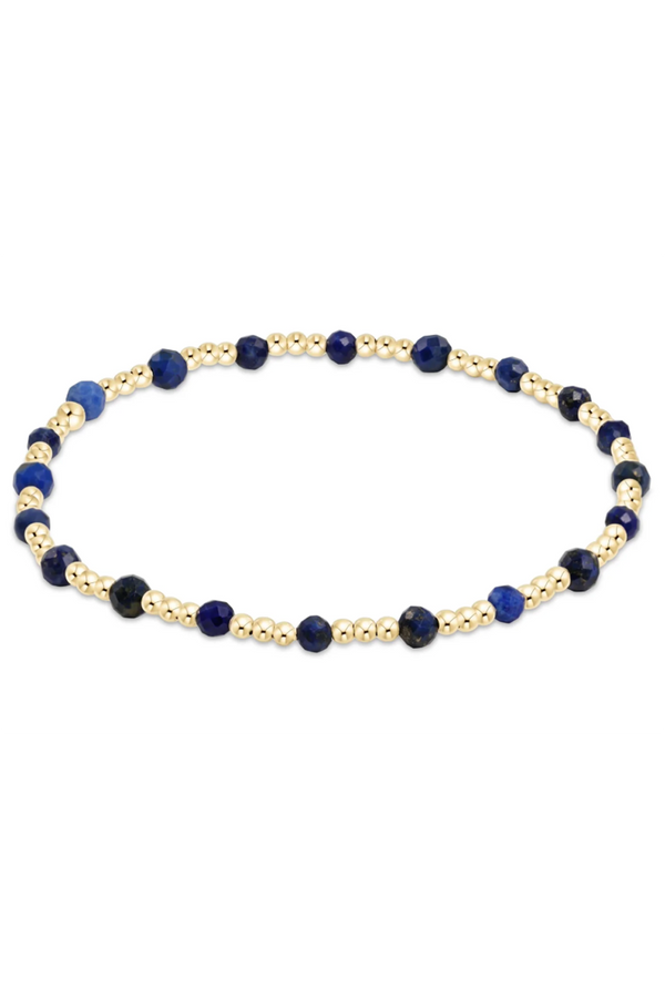 EN Sincerity Gemstone Pattern Bracelet - Lapis