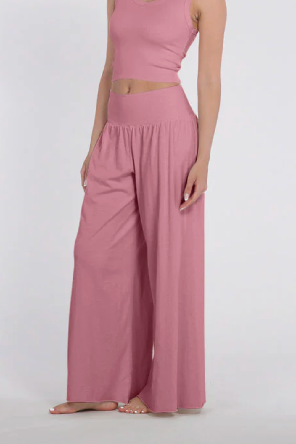 Bra30 Jersey Pants - Deep Rosie Pink