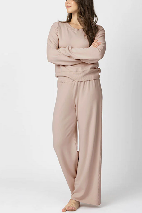 Alyn + Sam Loungewear Set - Cloudy Mocha