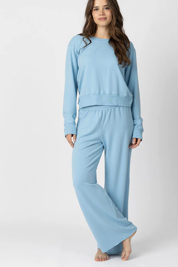Alyn + Sam Loungewear Set - Baby Blue