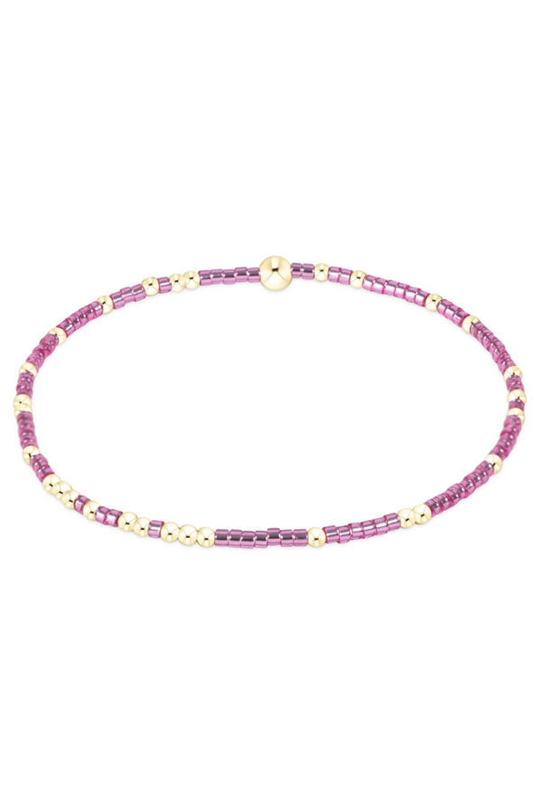 EN Hope Bracelet - Pink Metallic