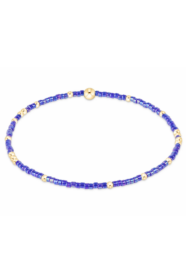 EN Hope Bracelet - Blue Metallic