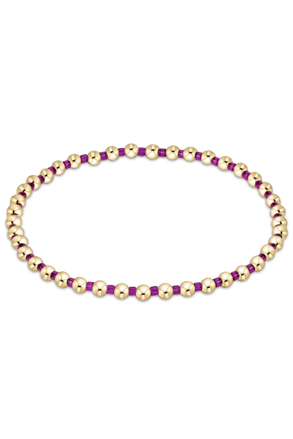EN Hope Grateful Bracelet - Fuchsia