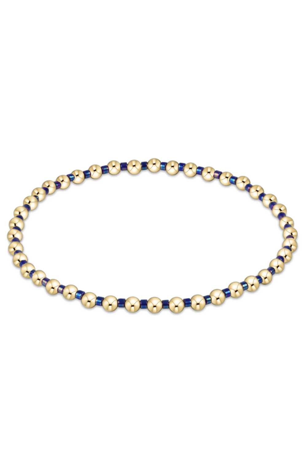 EN Hope Grateful Bracelet - Blue Metallic
