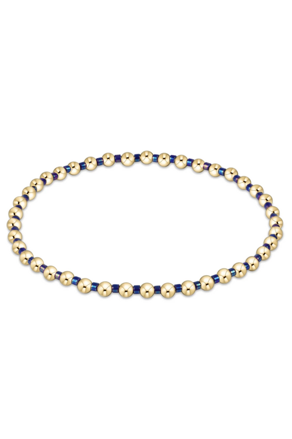 EN Hope Grateful Bracelet - Blue Metallic