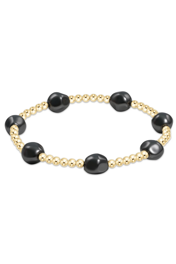 EN Admire Bracelet - Dark Grey Pearl