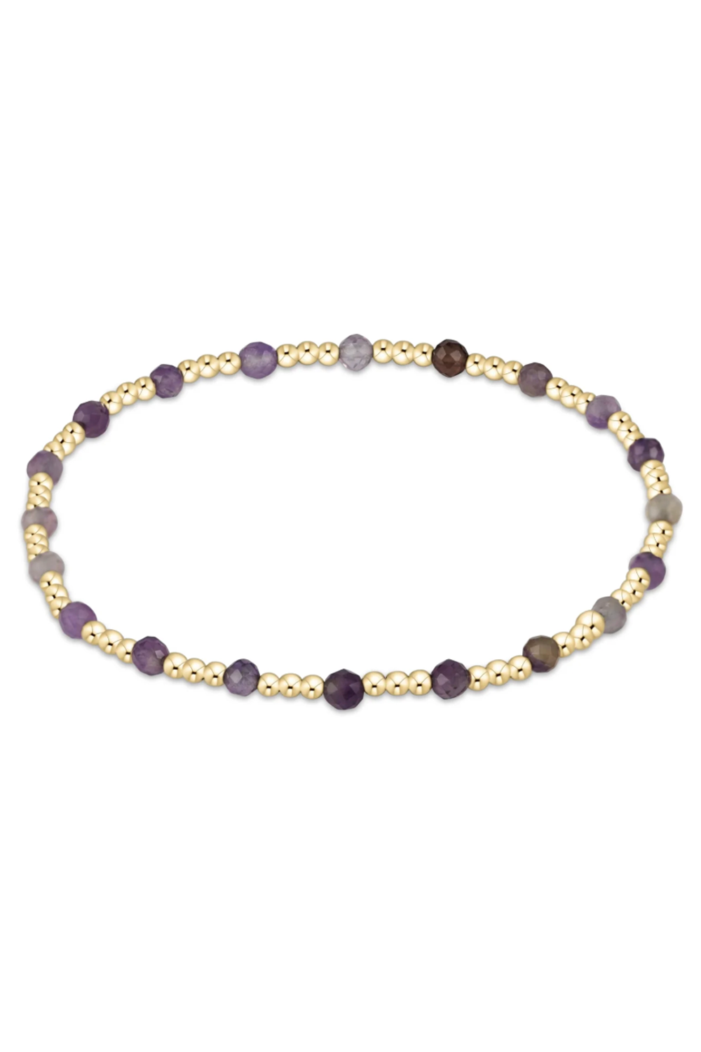 EN Sincerity Gemstone Pattern Bracelet - Amethyst