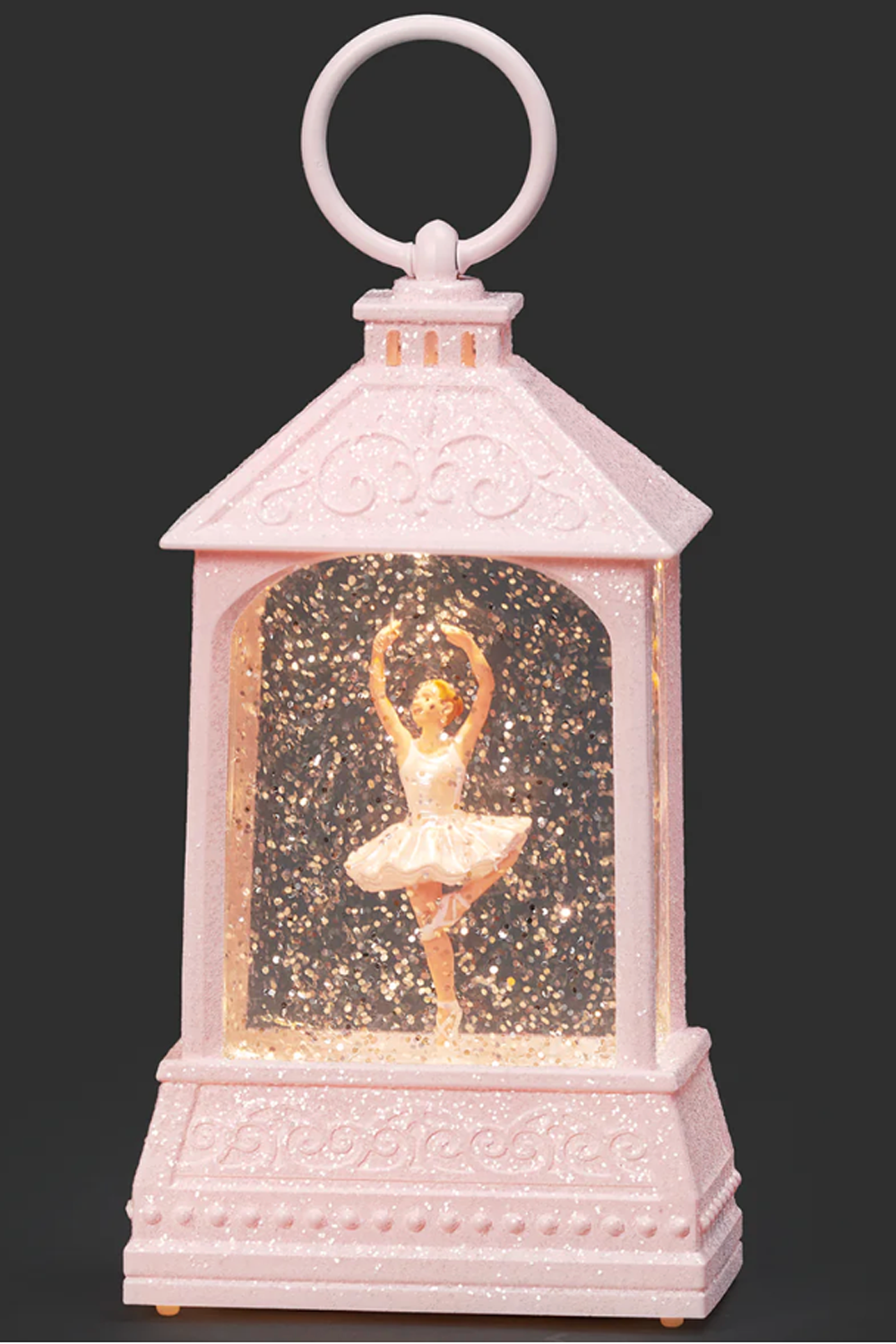 Lighted Ballet Shimmed Lantern