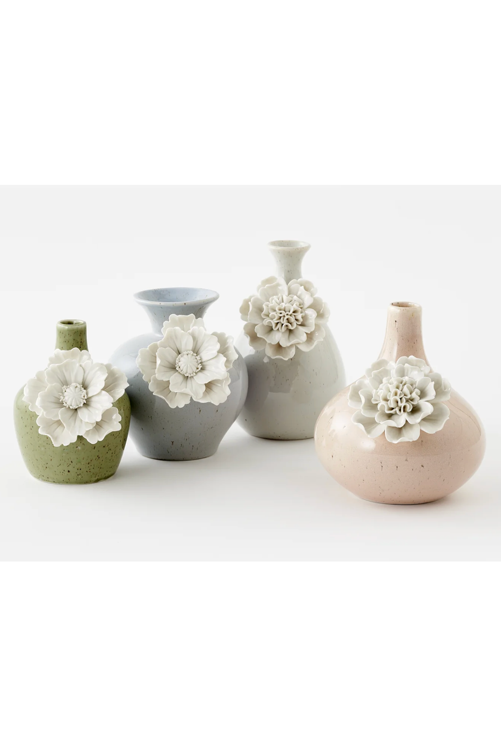 Pastel Vase with Flower - Large