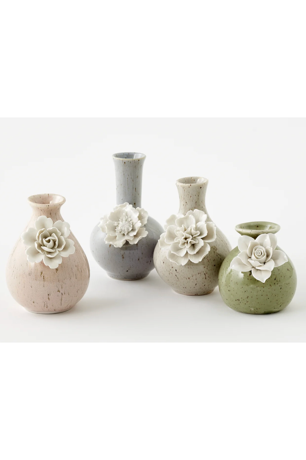 Pastel Vase with Flower - Small