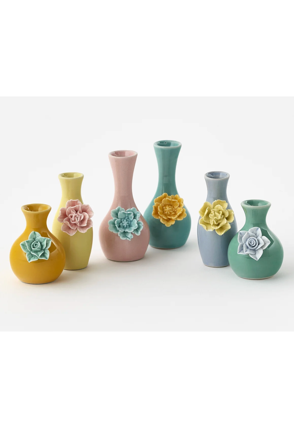 Colored Mini Bud Vase