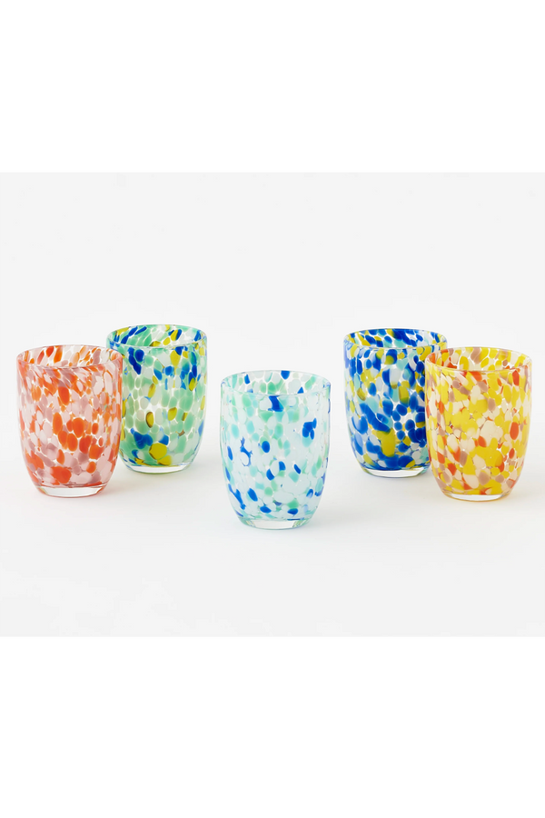 Spotted Glass Tumbler