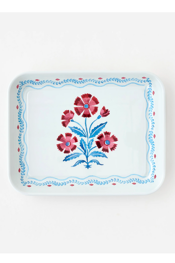 Americana Enamel Melamine Tray