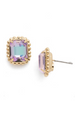 Octavia Scalloped Stud Earring - Vitrail Light
