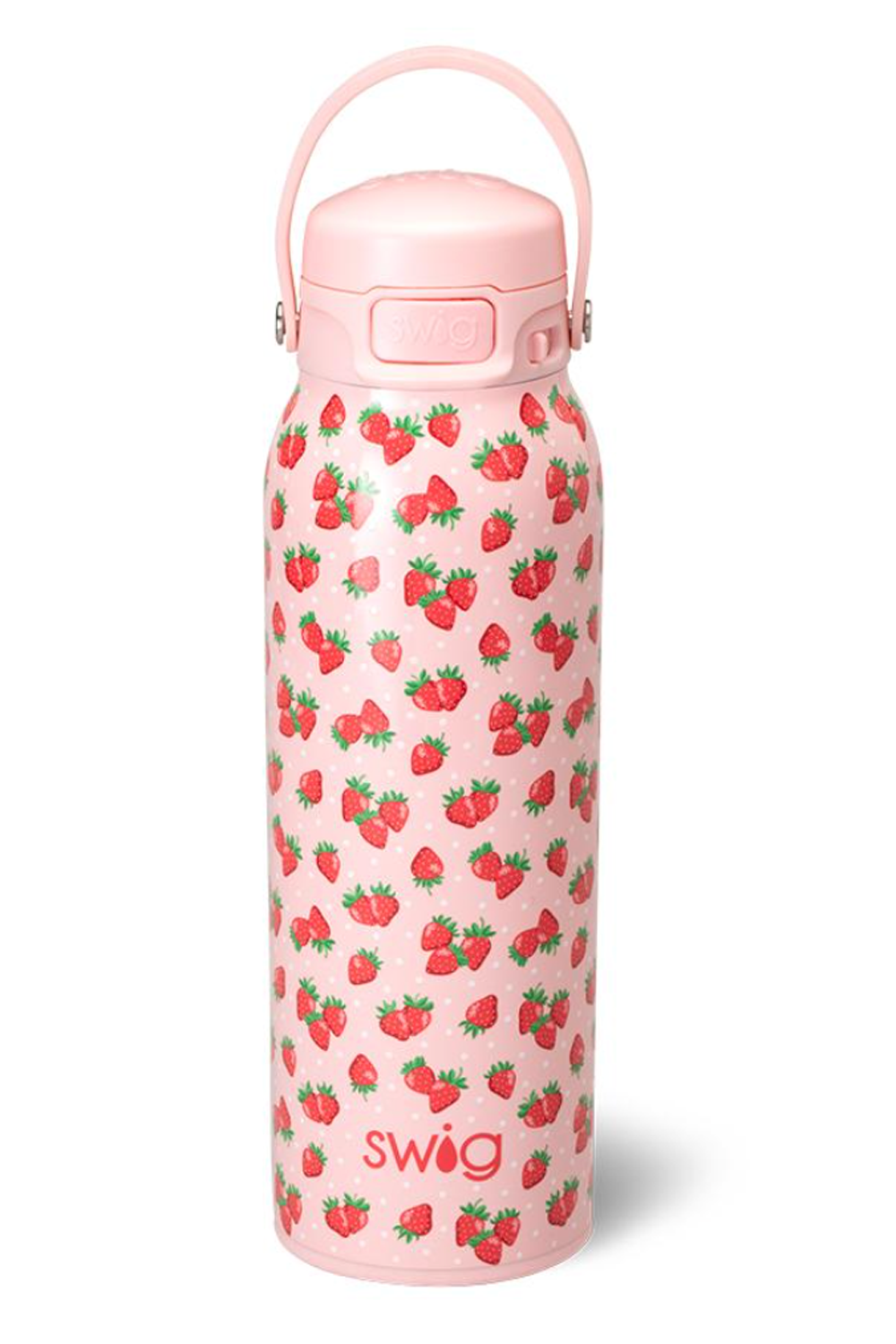SWIG Leakproof EZ Fill Bottle - Strawberry Shortcake