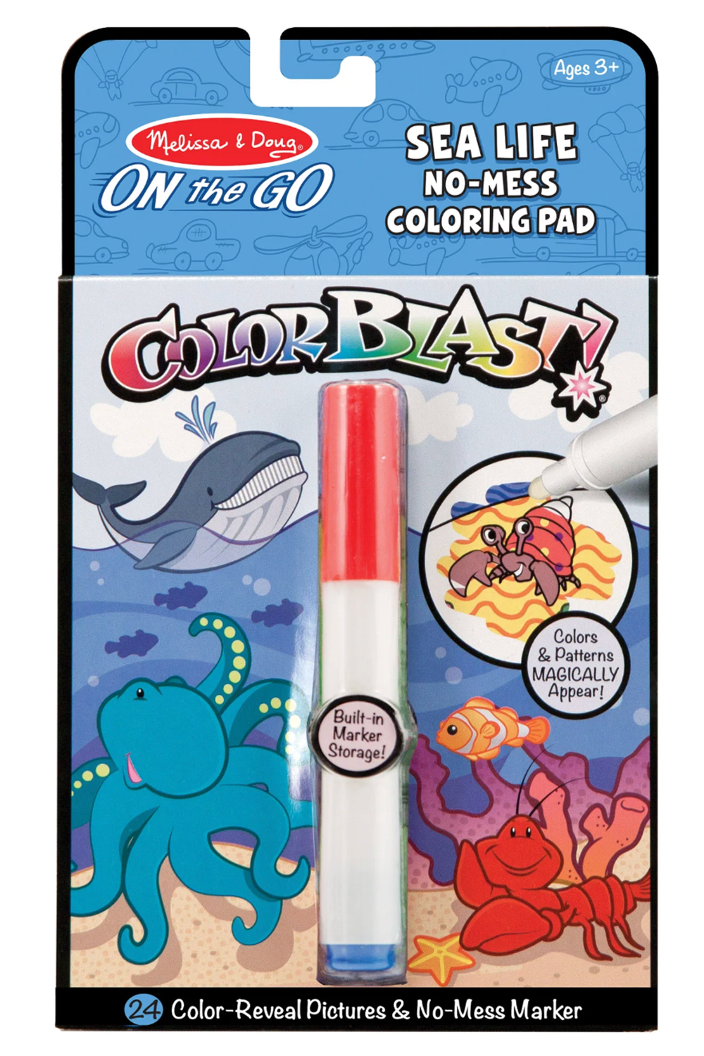 MD ColorBlast! Coloring Book - Sea Life