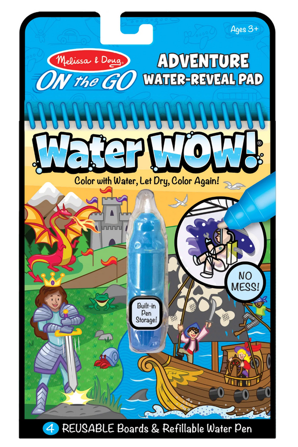 MD Water Wow Coloring Book - Adventure