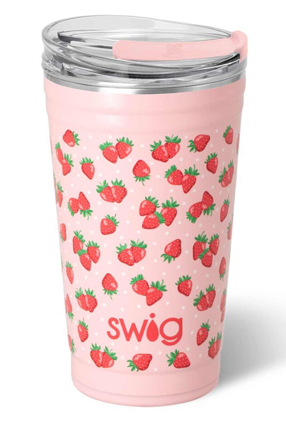 Swig Party Cup 24oz - Strawberry Shortcake