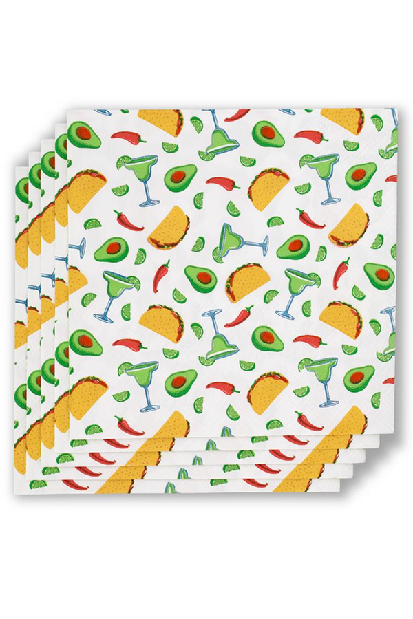 Cocktail Napkin Pack - Taco Night