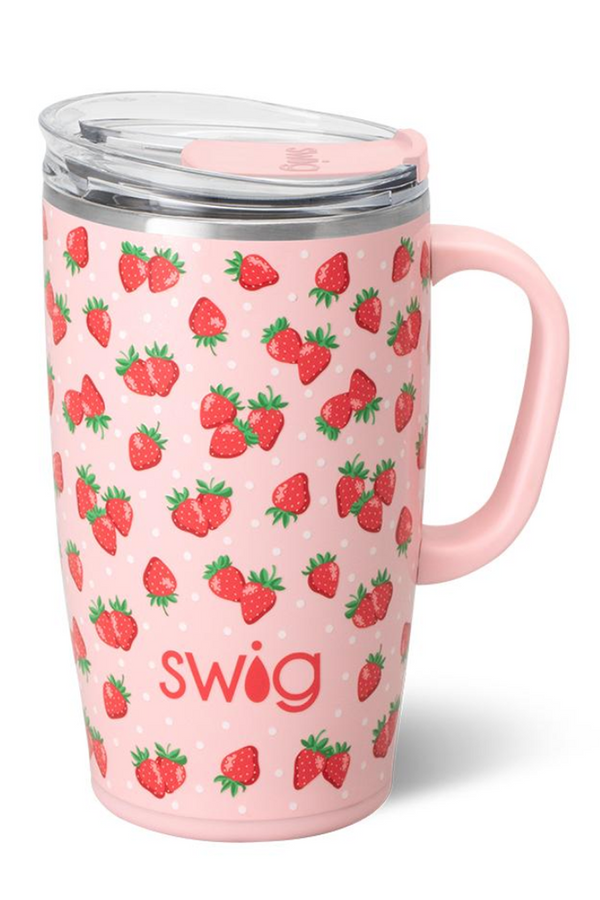 Modern Coffee Mug - Strawberry Shortcake
