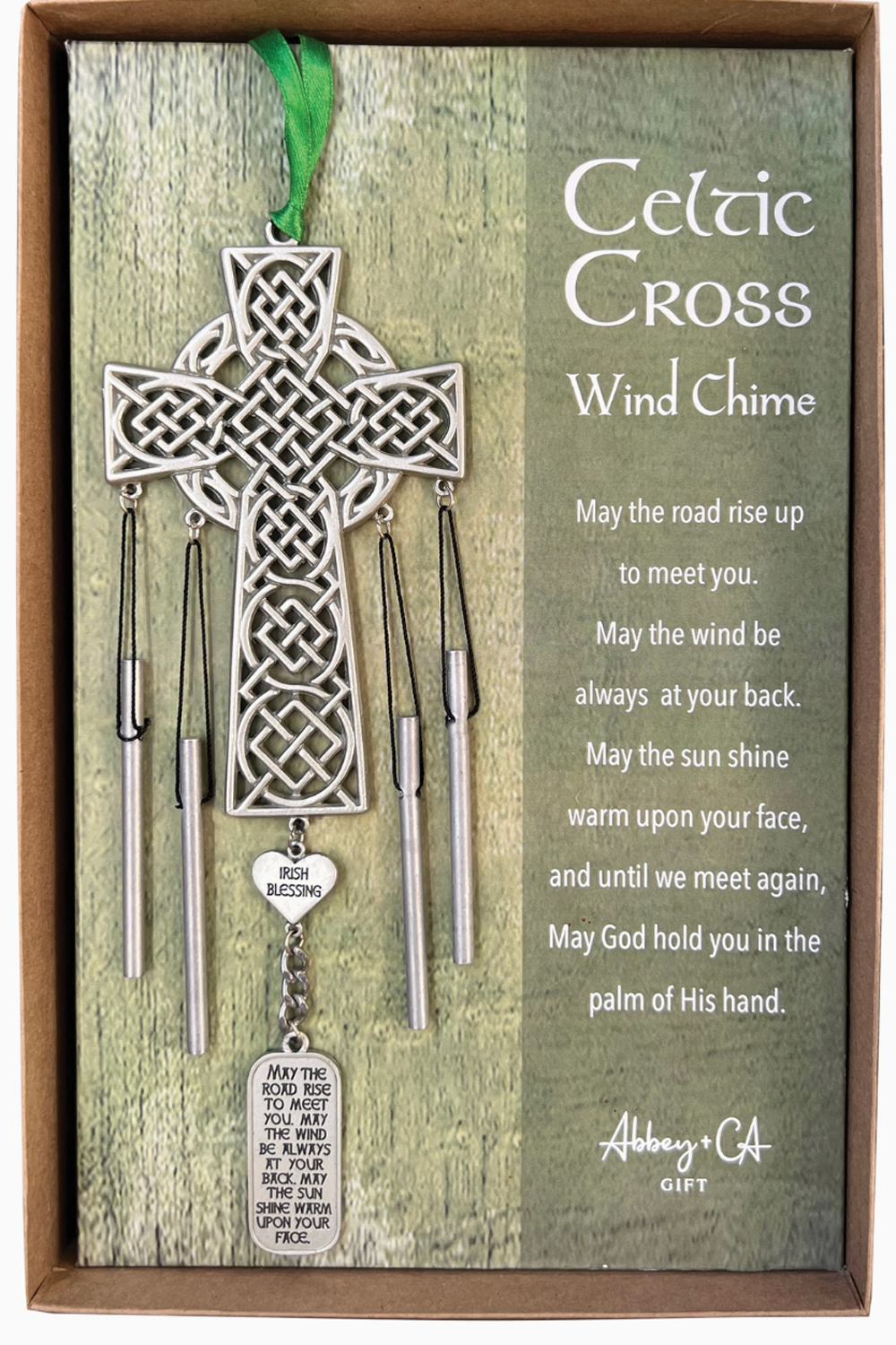 Celtic Cross Wind Chime