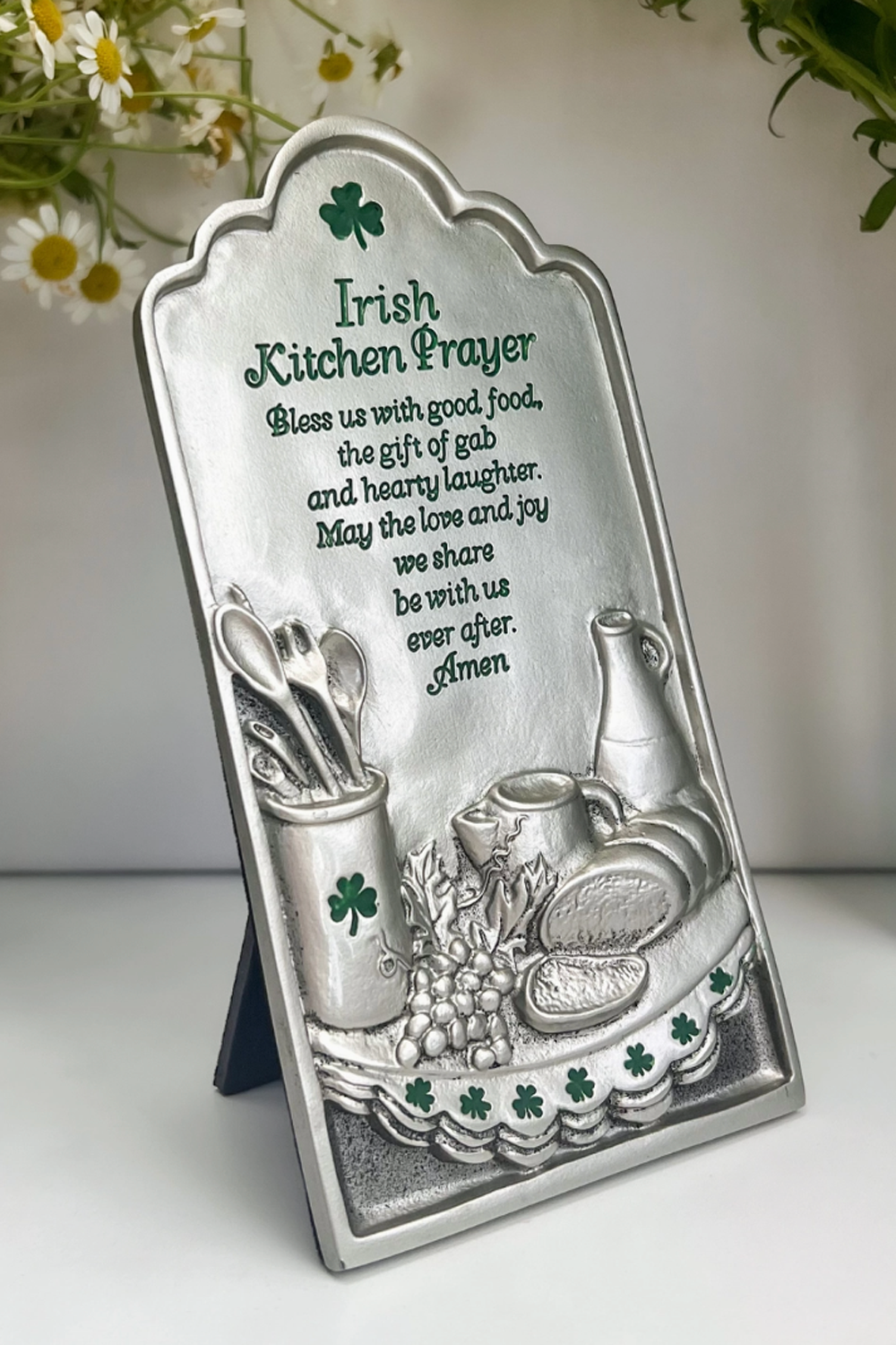 Irish Kitchen Prayer Plaque