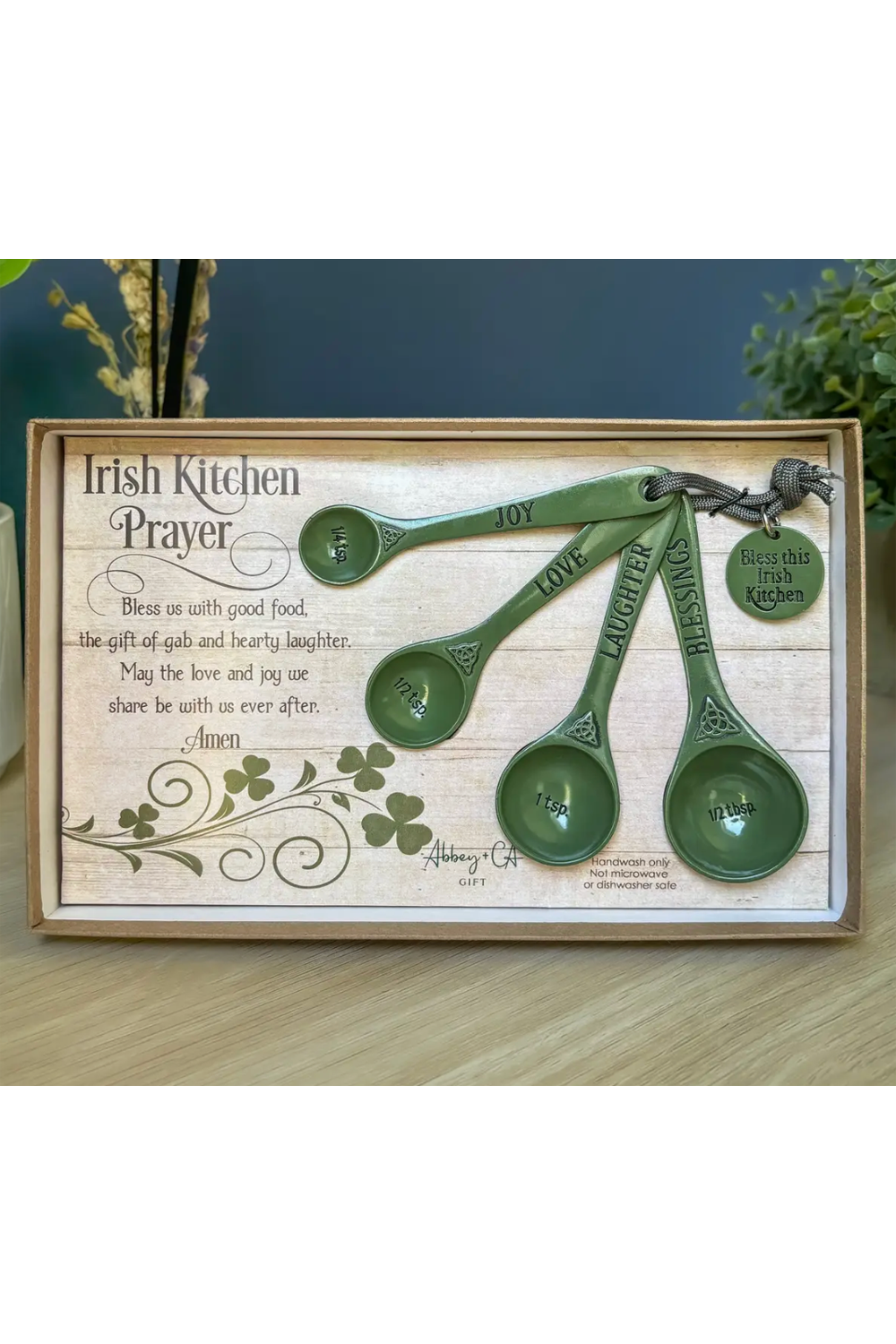 Irish Kitchen Prayer Measuring Spoons
