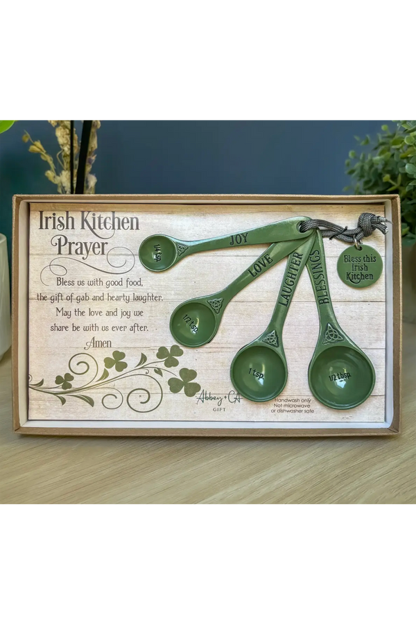 Irish Kitchen Prayer Measuring Spoons